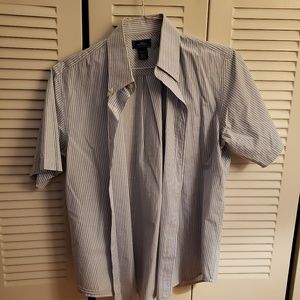 Dockers Blue Stripped Shirt